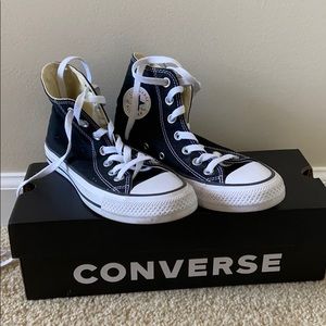Black and White Converse